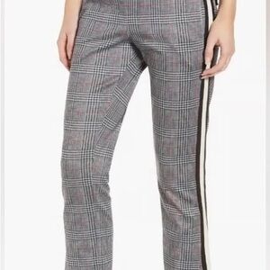 Pam and Gela Glen Plaid Cropped Pant